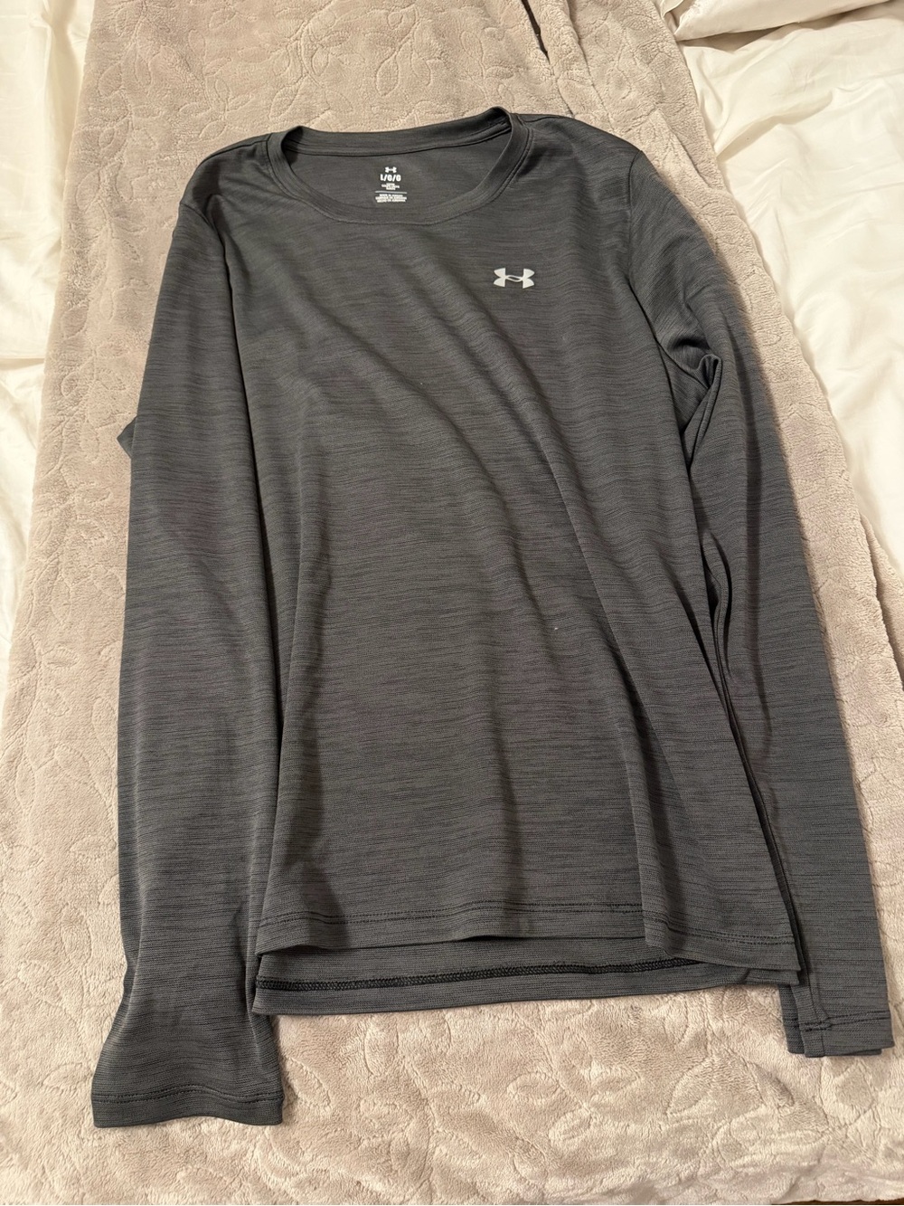 Under Armour Men's Long Sleeve Performance Top - Charcoal